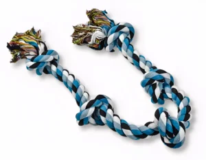 LECHONG Tough Rope Toy for Aggressive Chewers